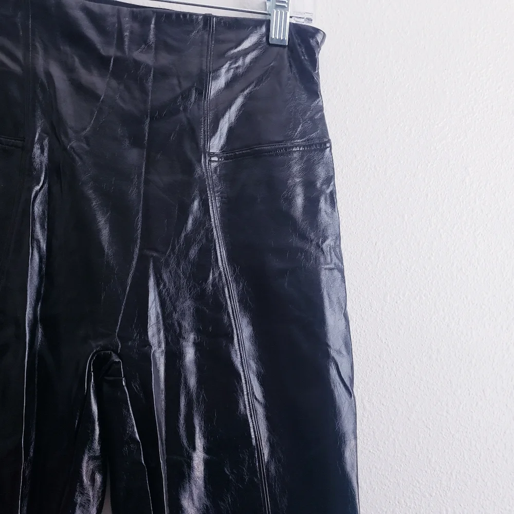 Spanx Faux Pleather Skinny Leggins